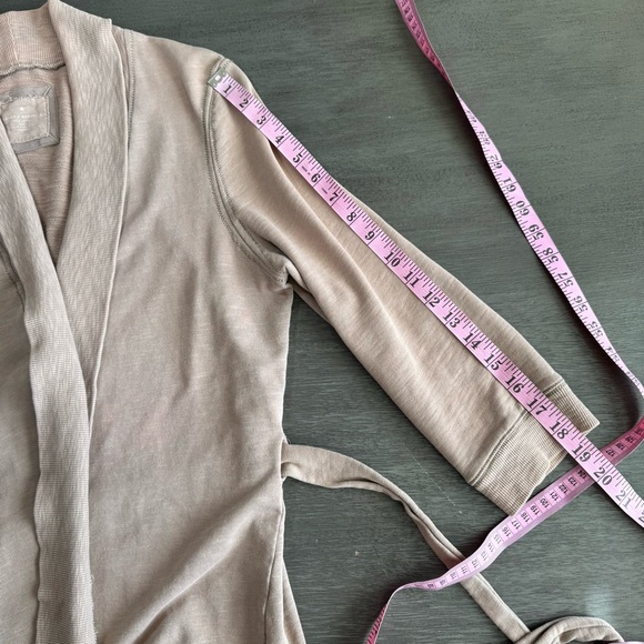 Banana Republic Tan Heritage Wrap Top S Beige Brown - Picture 13 of 13